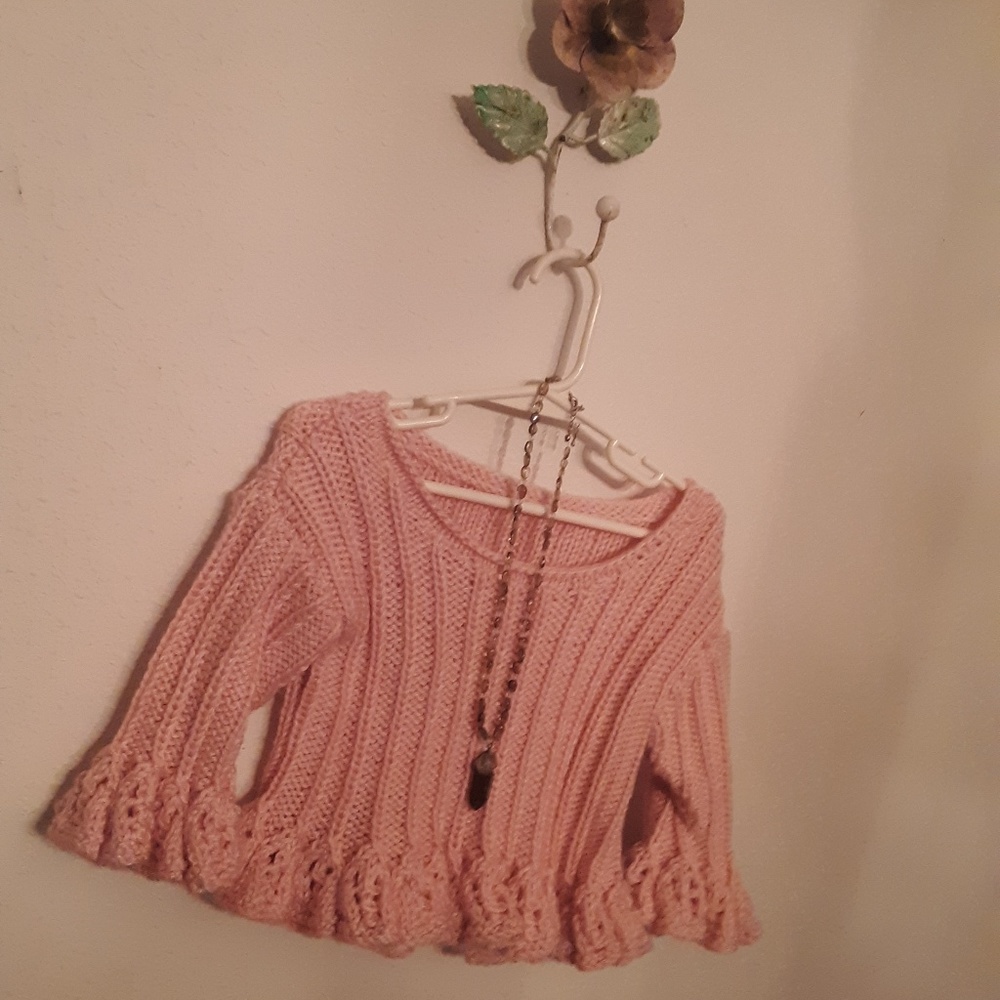 Little Girls Knitted Sweater